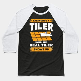 Funny Tiler Tile Setter Installer Profession Gift Baseball T-Shirt